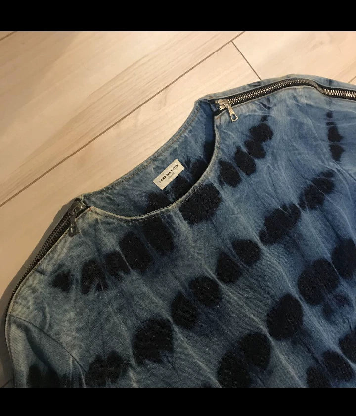 Dries Van Noten 14AW Denim Tie-Dye Jacket