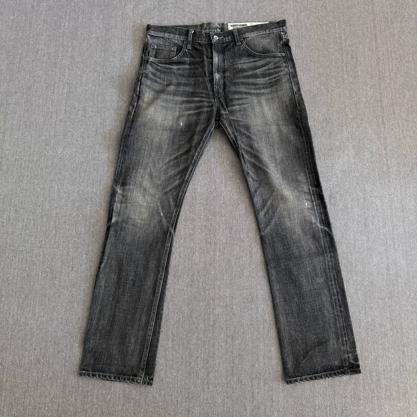 Neighborhood Basic Washed Denim Pants XL