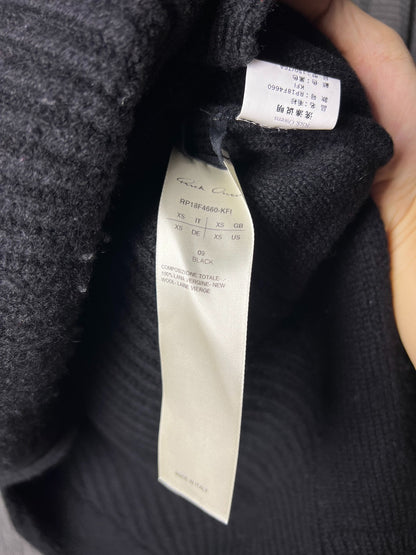 Rick Owens 18fw Virgin Wool Striped Sweater