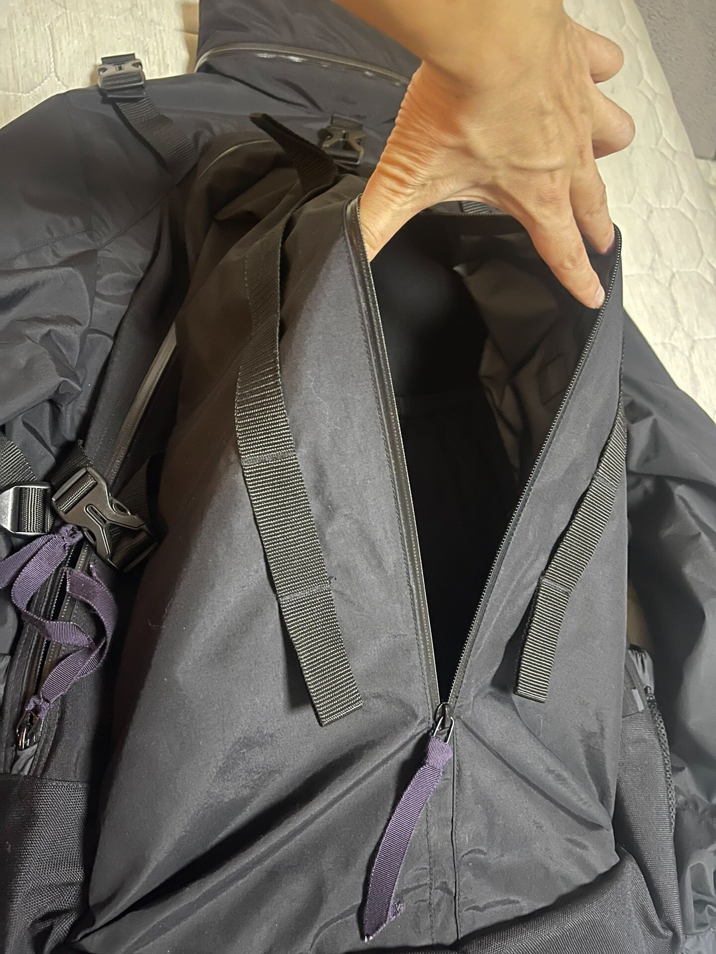 innovative long coat and shorts set