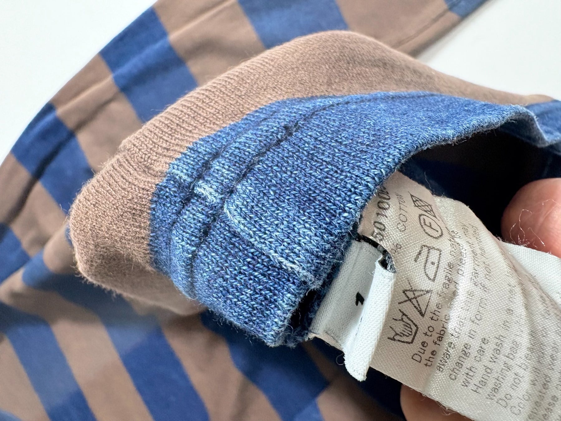Visvim Border Long Striped Long Sleeve