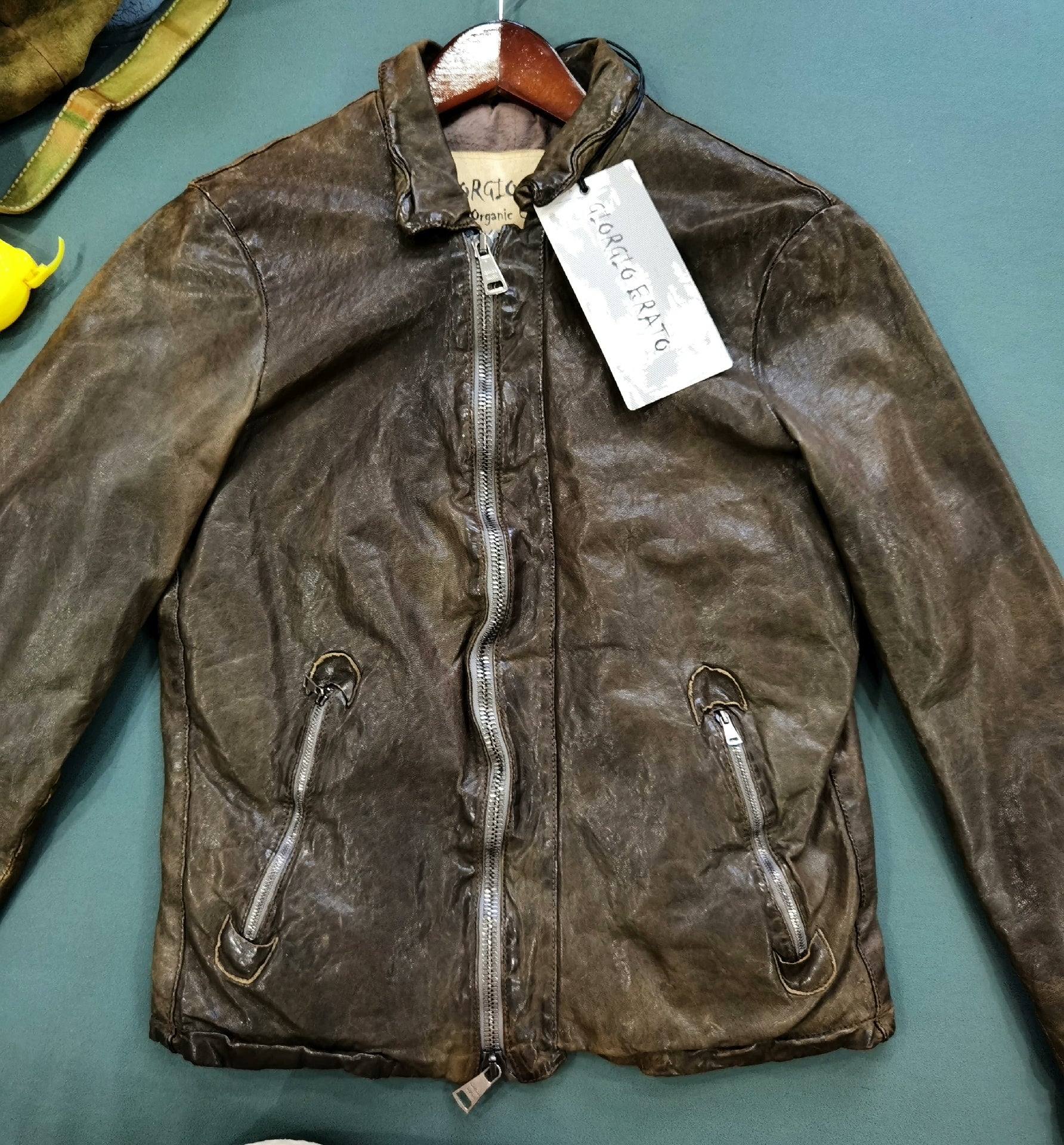 Giorgio Brato Vintage Leather Jacket