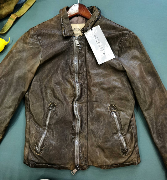 Giorgio Brato Vintage Leather Jacket