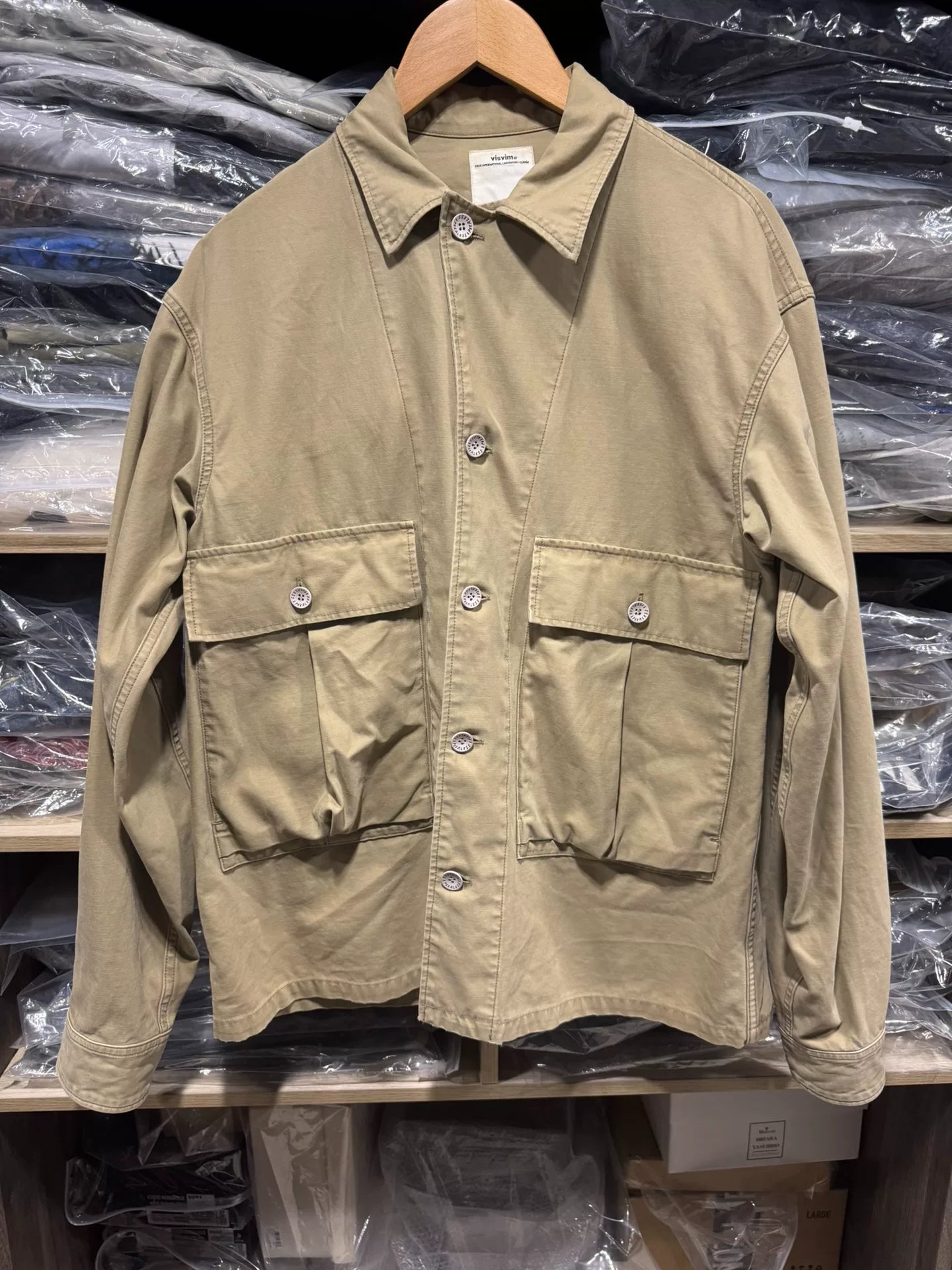 visvim DOMAINE SHIRT JKT PALIS
