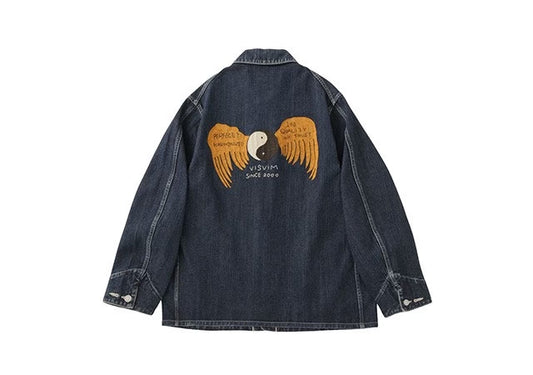 VISVIM 26SS Denim Coverall Jacket DMGD