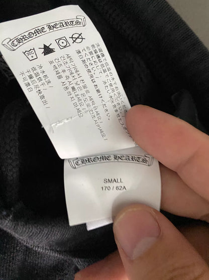 Chrome Hearts Black Logo Embroidered Shorts