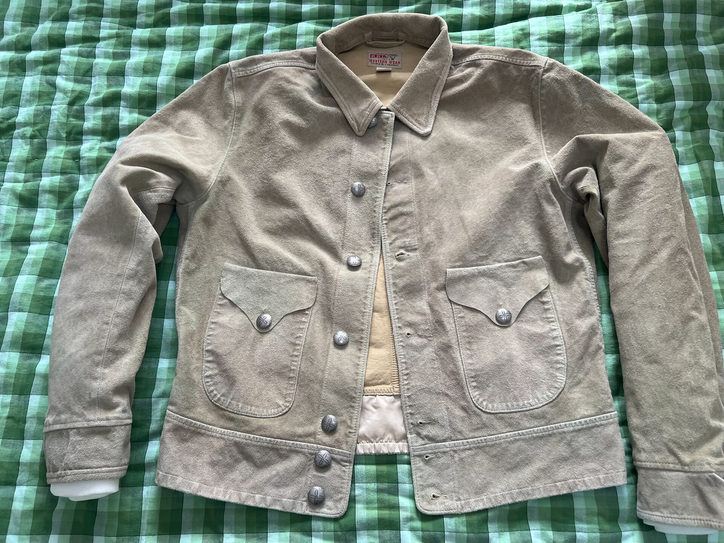 RRL Men's Summer Roughout Suede Jacket