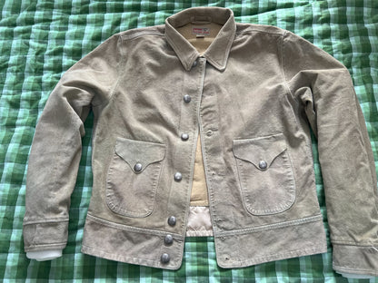 RRL Men's Summer Roughout Suede Jacket