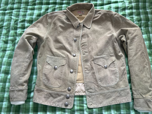 RRL Men's Summer Roughout Suede Jacket