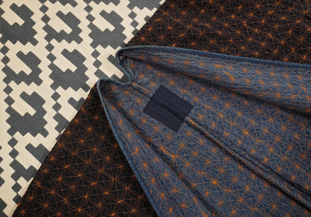 visvim ict sanjuro coat indigo color