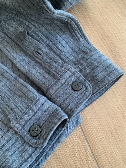 Freewheelers US Navy Officer Cotton Wool Shirt