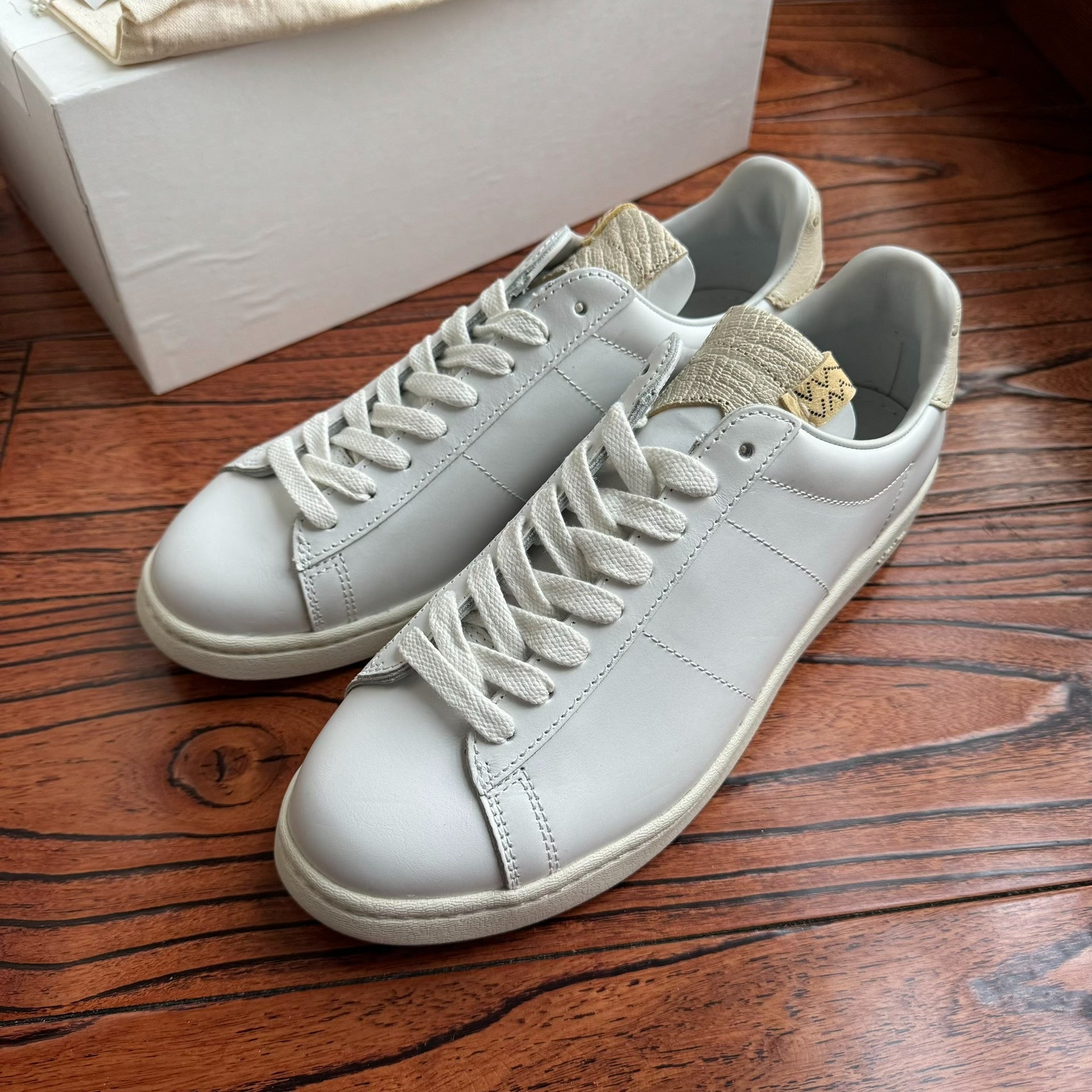 Visvim 25ss Corda Folk Ostrich Leather Sneakers