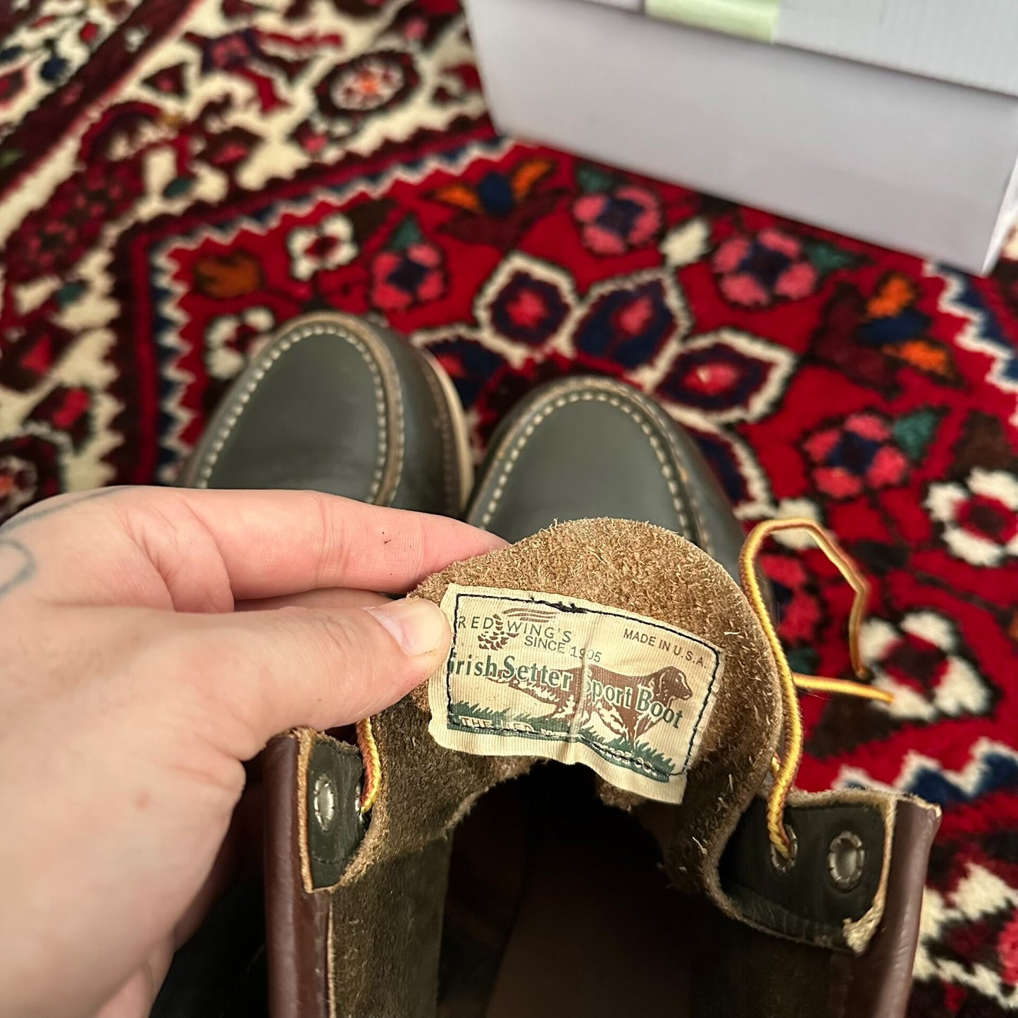 Red Wing 8180 Boots - vintage Quality Leather