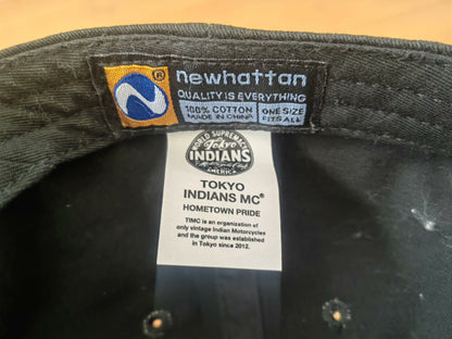 embroidered baseball cap from tokyo indians