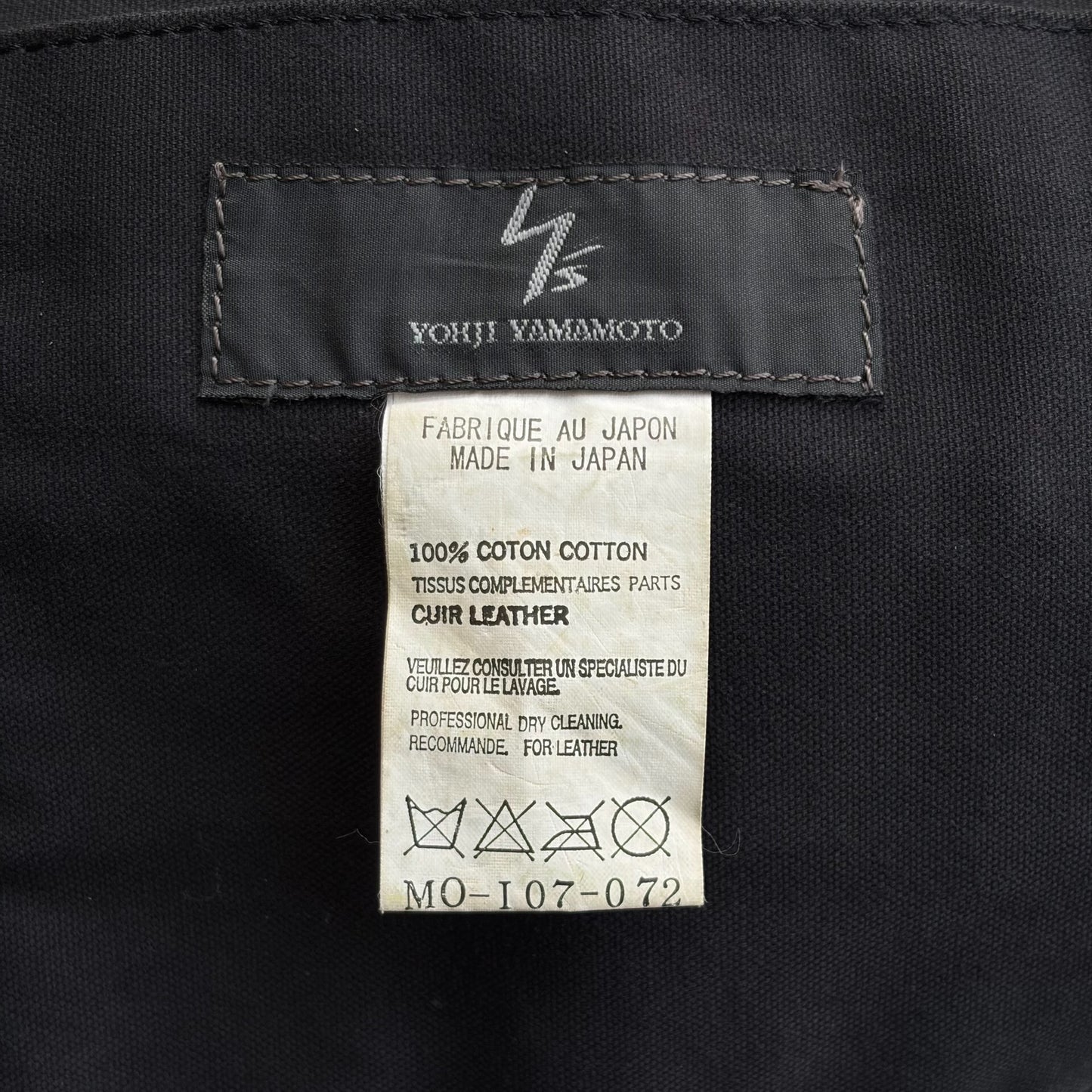 Yohji Yamamoto Tote Bag from 2000s