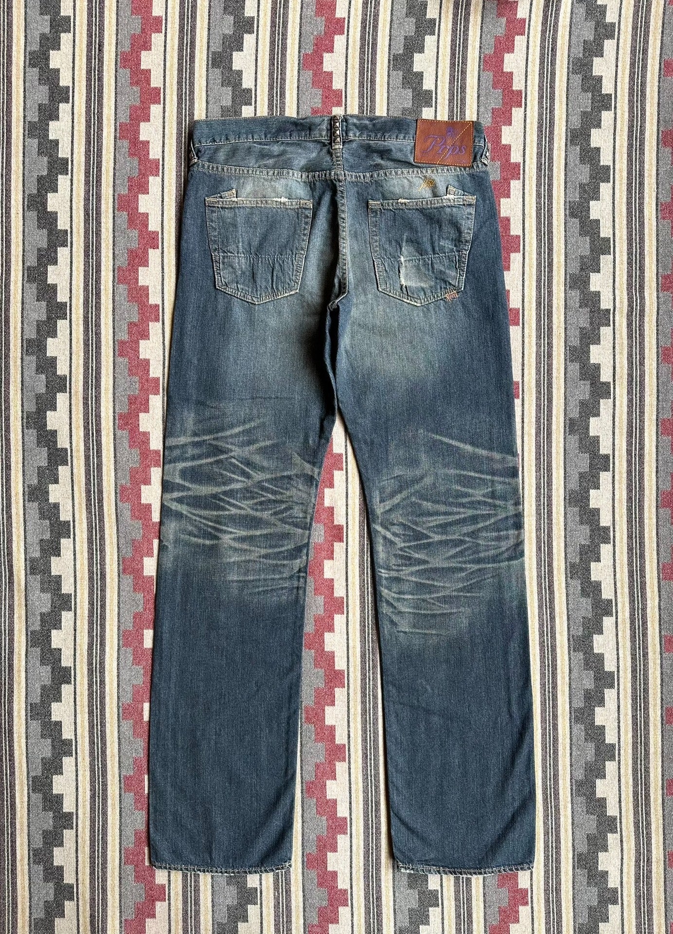 Prps Heavy Washed Distressed Jeans