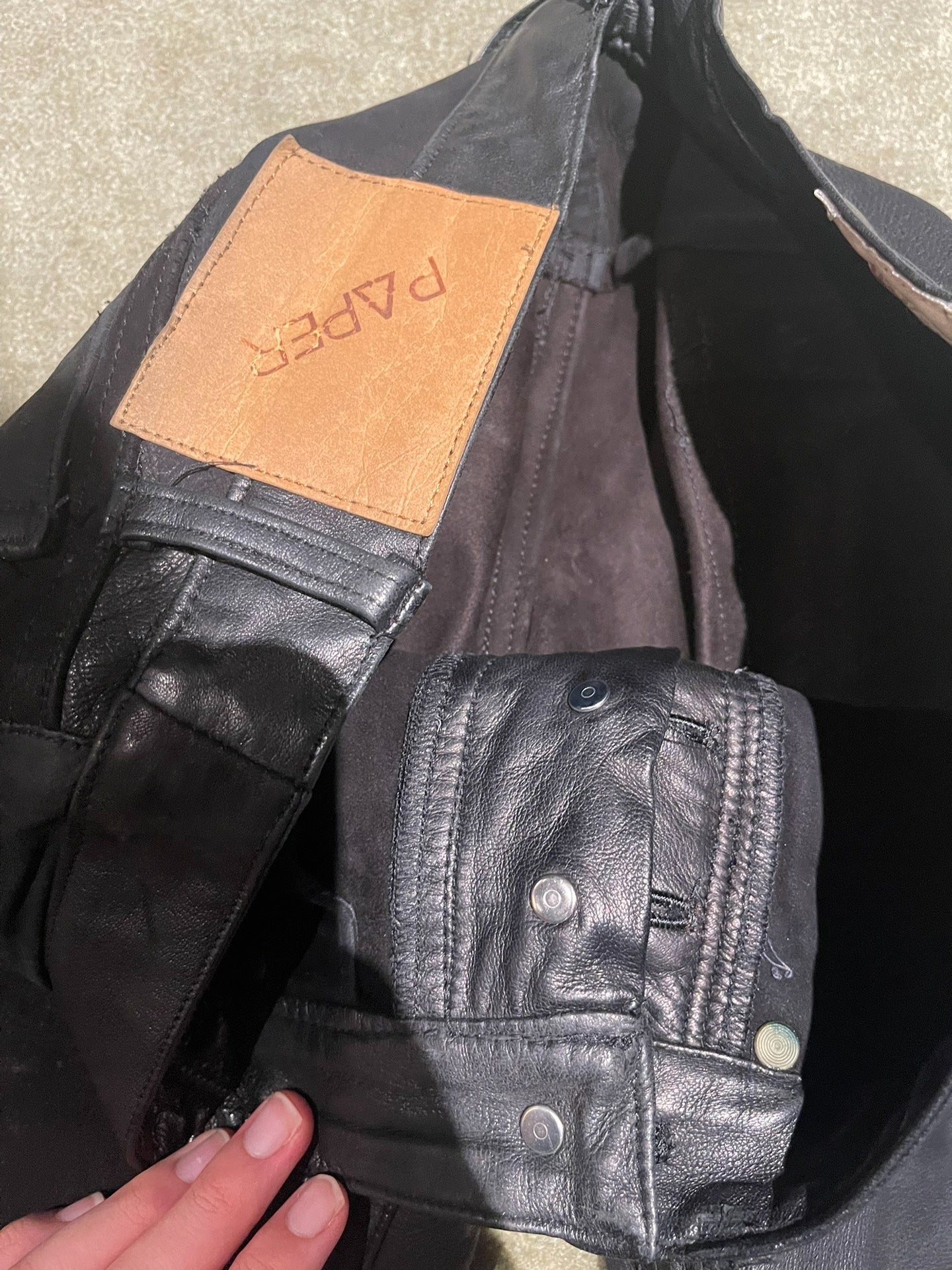 20471120 Paper Hyoma Recycle Denim Pants