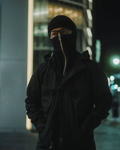 acronym ng4 ps neck gaiter black green