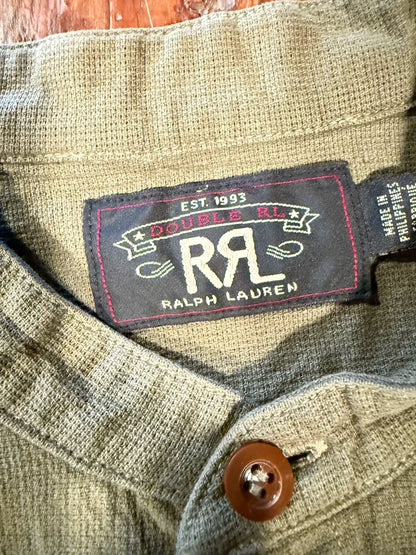 RRL Ralph Lauren Military Green Shirt