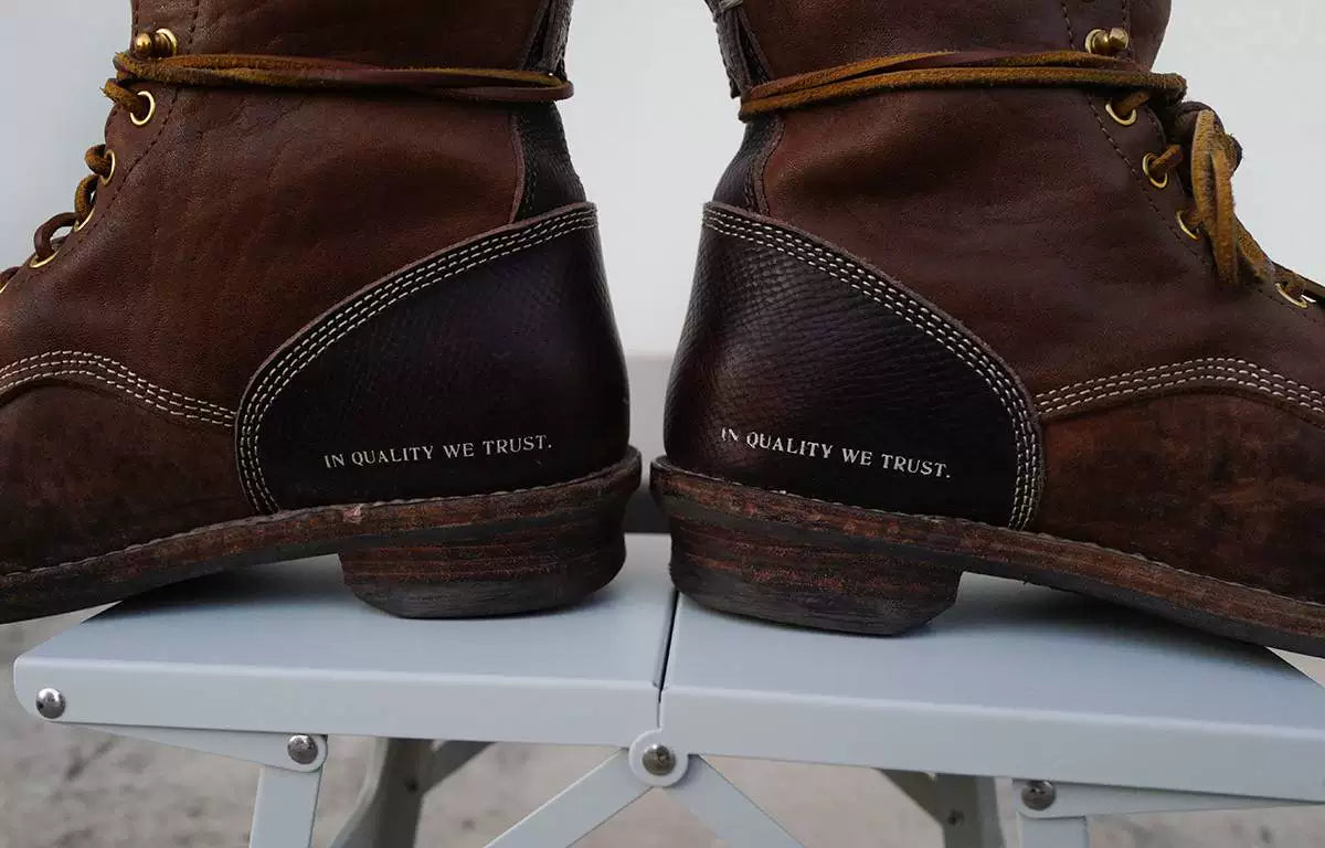 visvim poundmaker folk work boots size 42.5