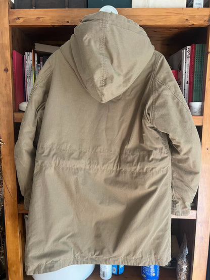 visvim 17aw admiral parka in beige