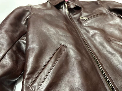 rainbow country vintage leather jacket 1930s