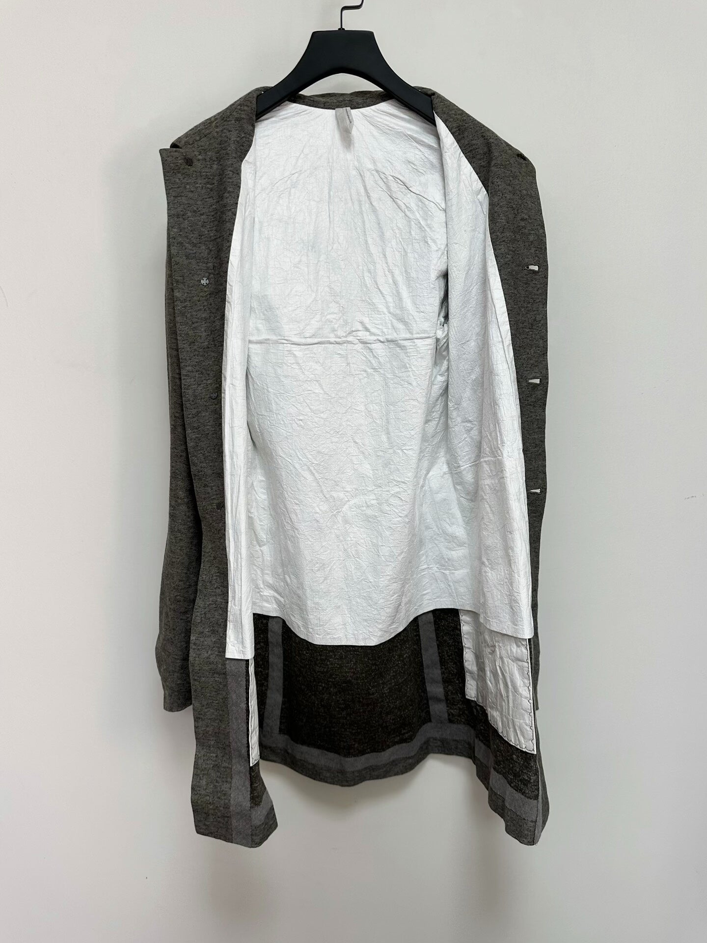 lightweight linen outerwear coat by taichi murakami
