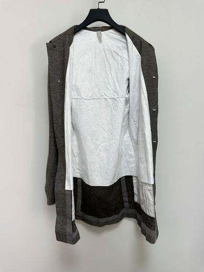 lightweight linen outerwear coat by taichi murakami