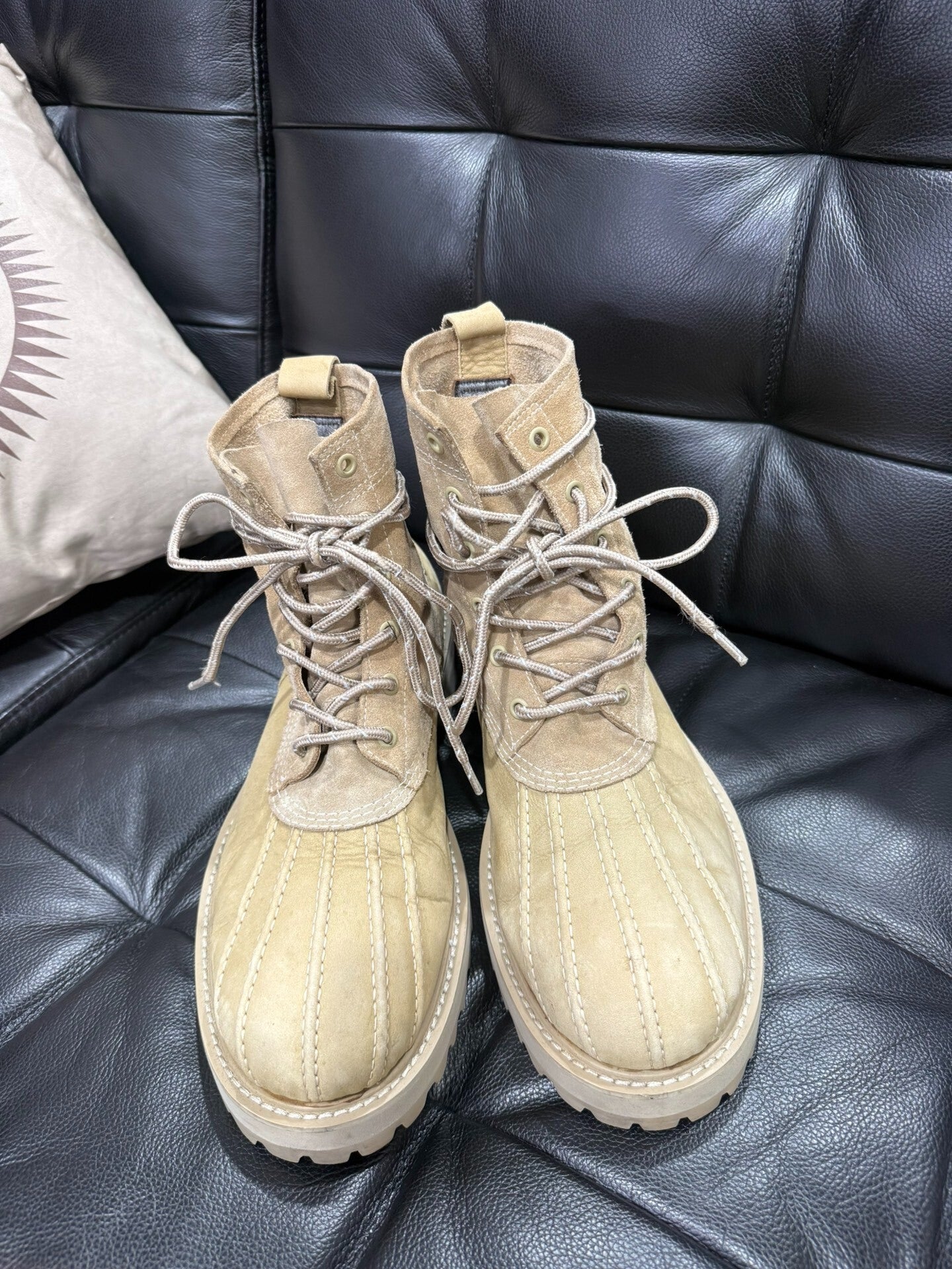 UNDERCOVER Suede Duck Boots Size 44