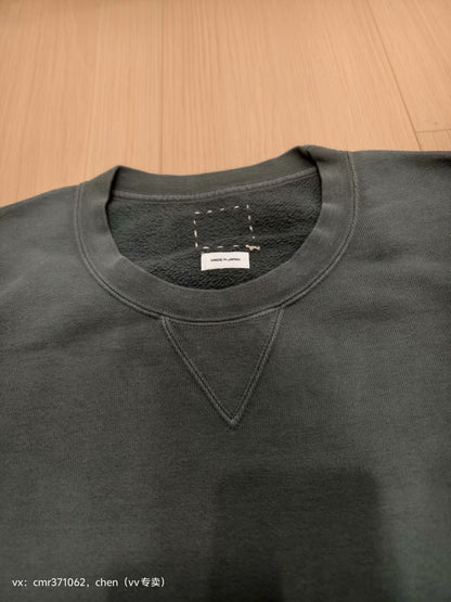 VISVIM JUMBO SB SWEAT 3/4 DMGD