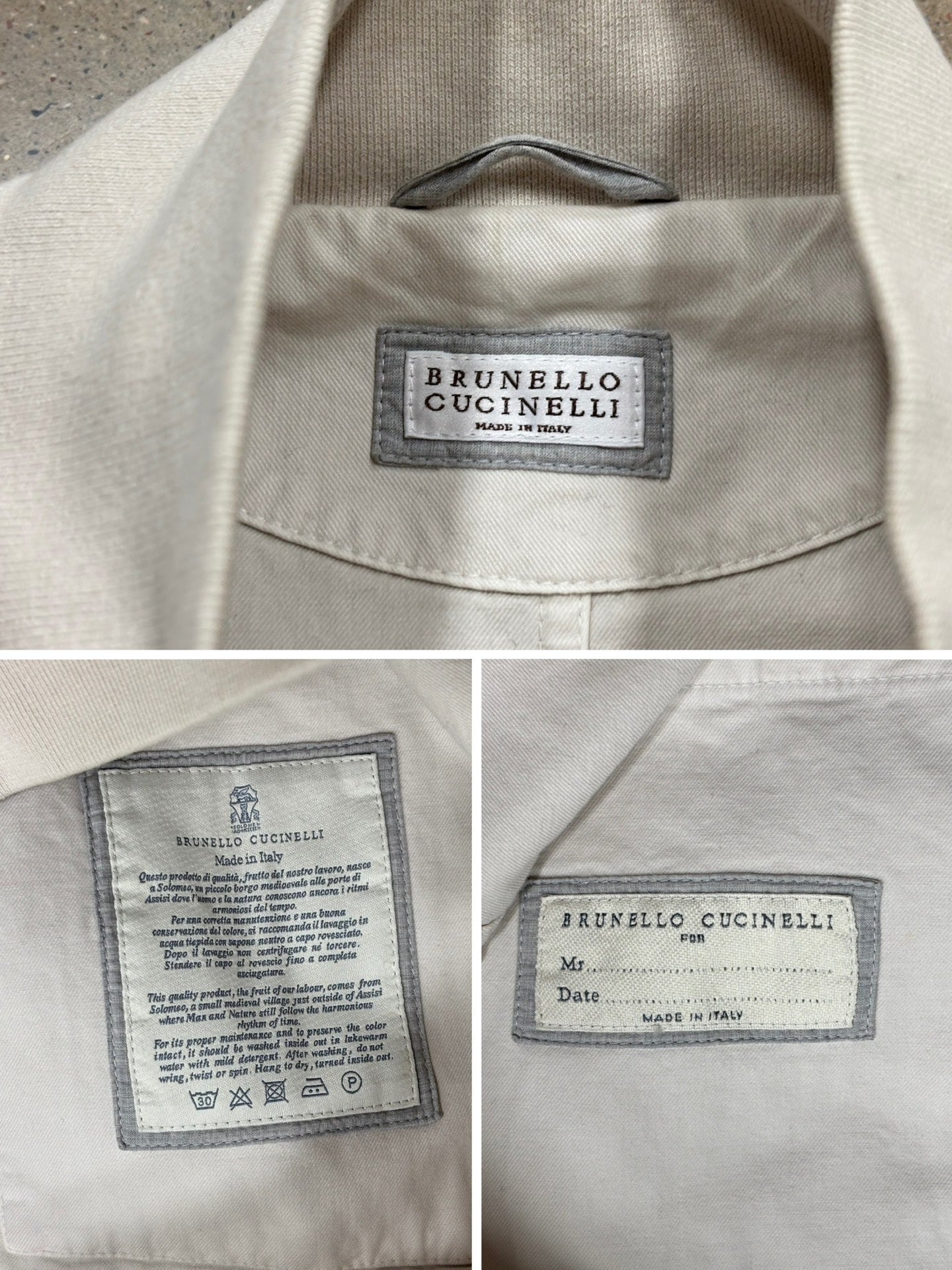 Brunello Cucinelli Harrington Jacket
