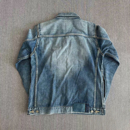 Visvim 16AW Chore Damaged Denim Jacket