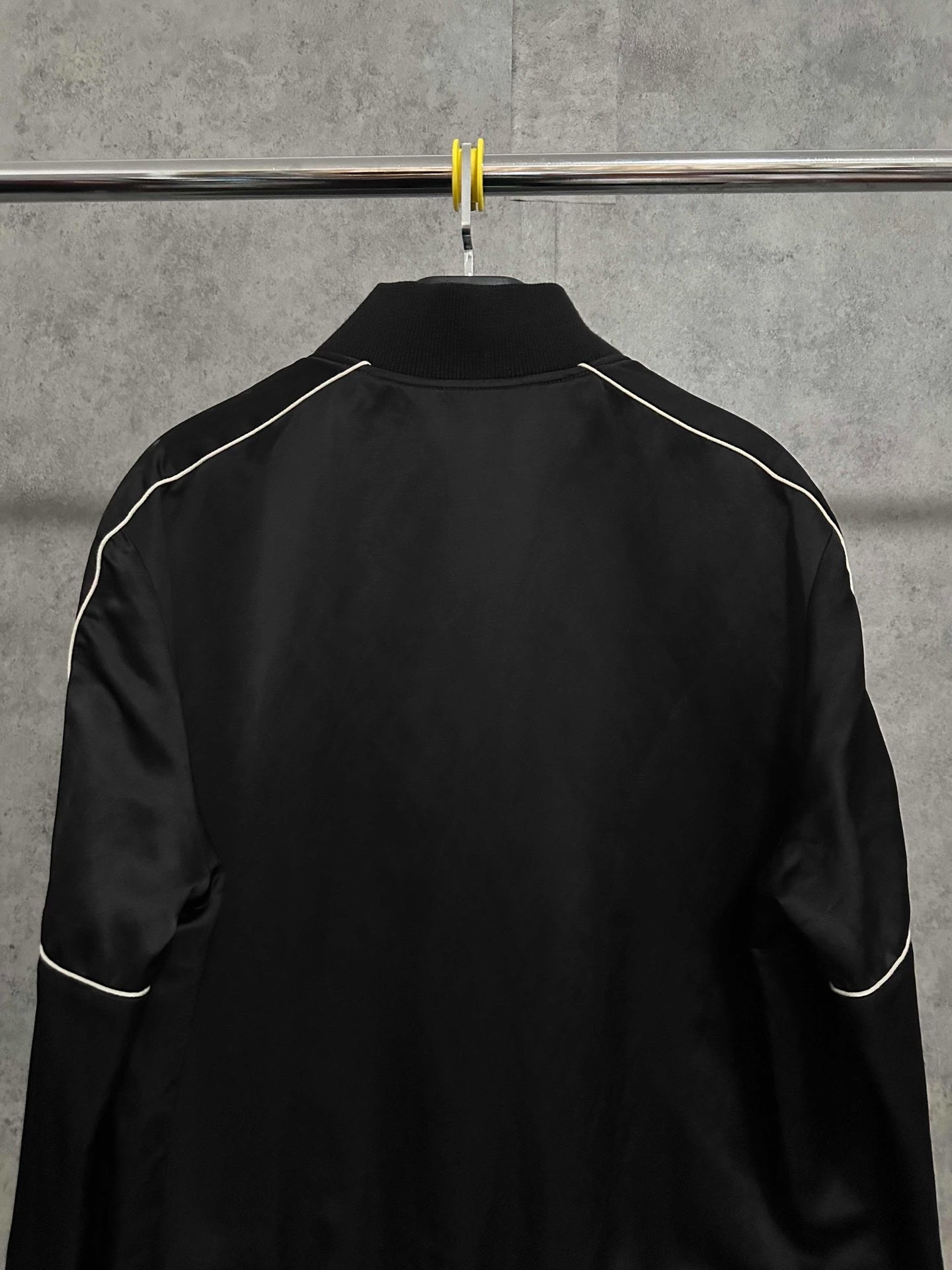 Saint Laurent Black Bomber Jacket