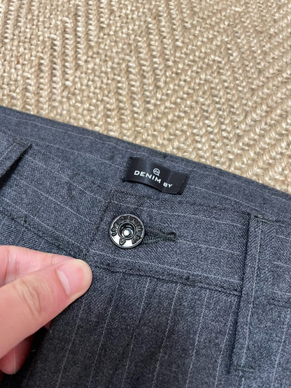 Denim by Vanquish & Fragment Wool Striped Pants