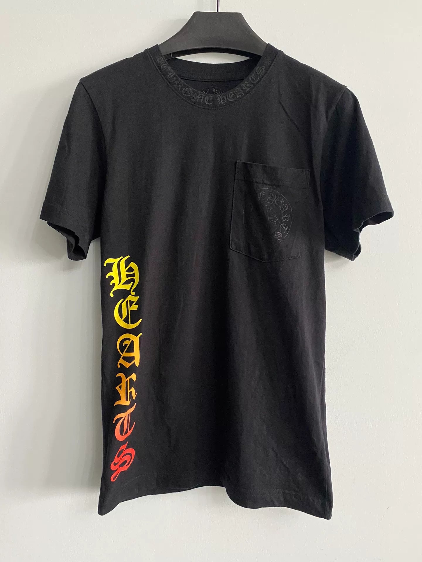 chrome hearts colorful graphic short sleeve t-shirt