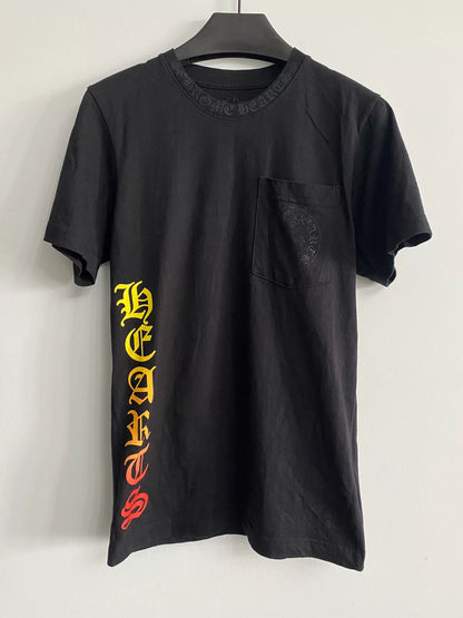 chrome hearts colorful graphic short sleeve t-shirt