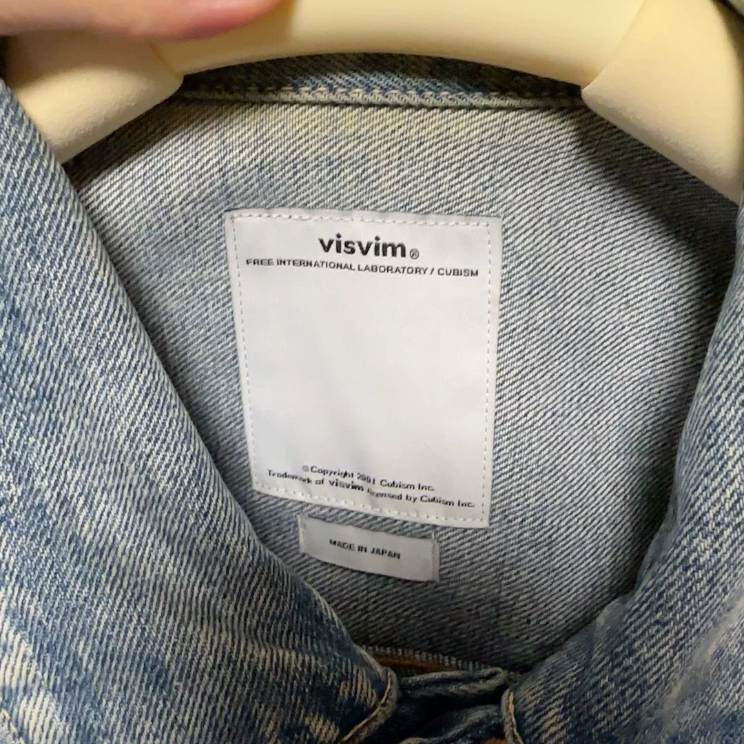 Visvim Men's Social Sculpture Denim Jacket