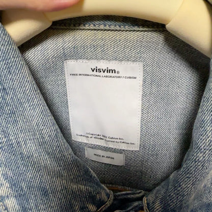 Visvim Men's Social Sculpture Denim Jacket