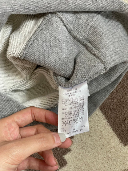 visvim Gray Short-Sleeve Sweatshirt Size 2