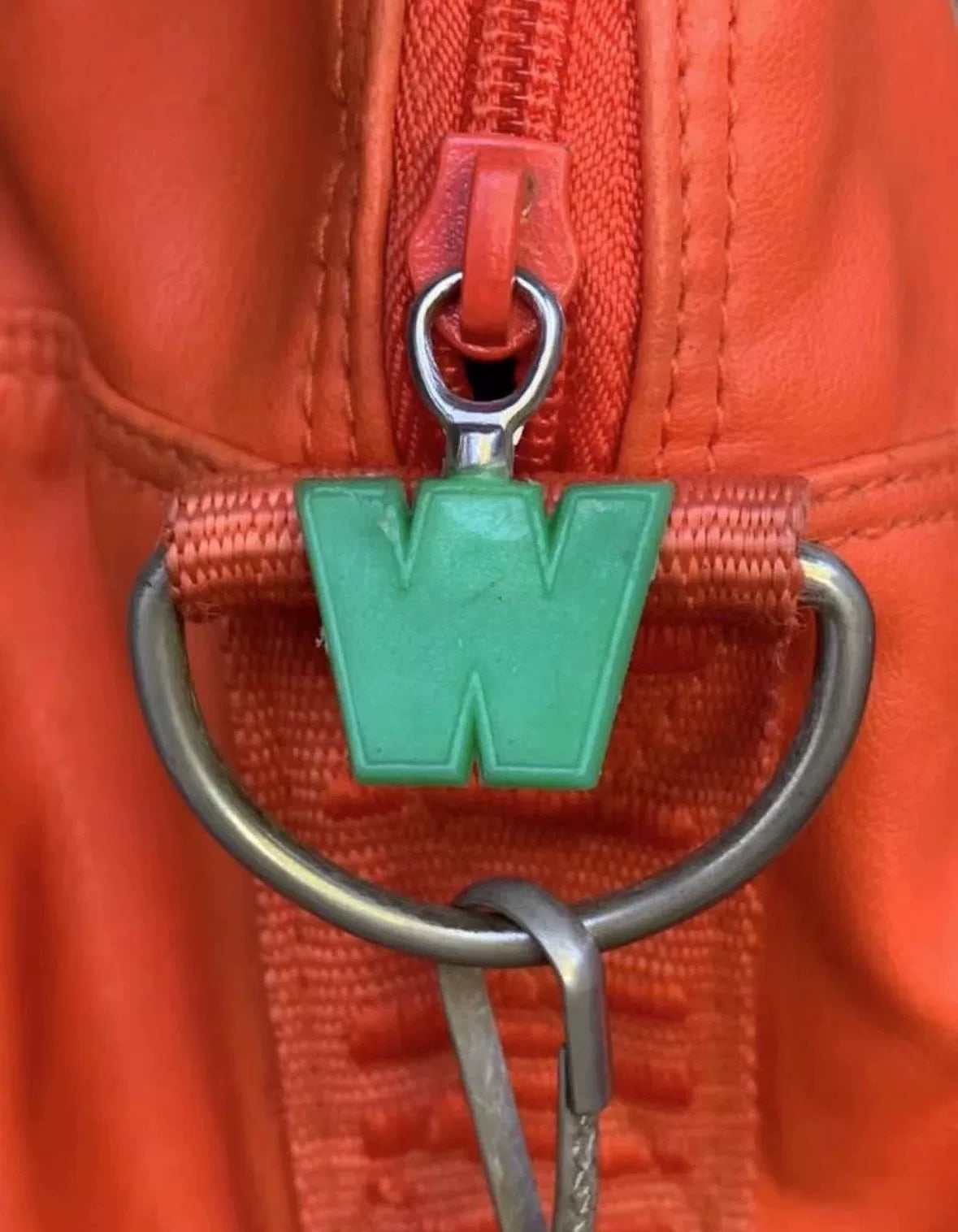 Walter Van Beirendonck Puk Puk 3D Orange Bag
