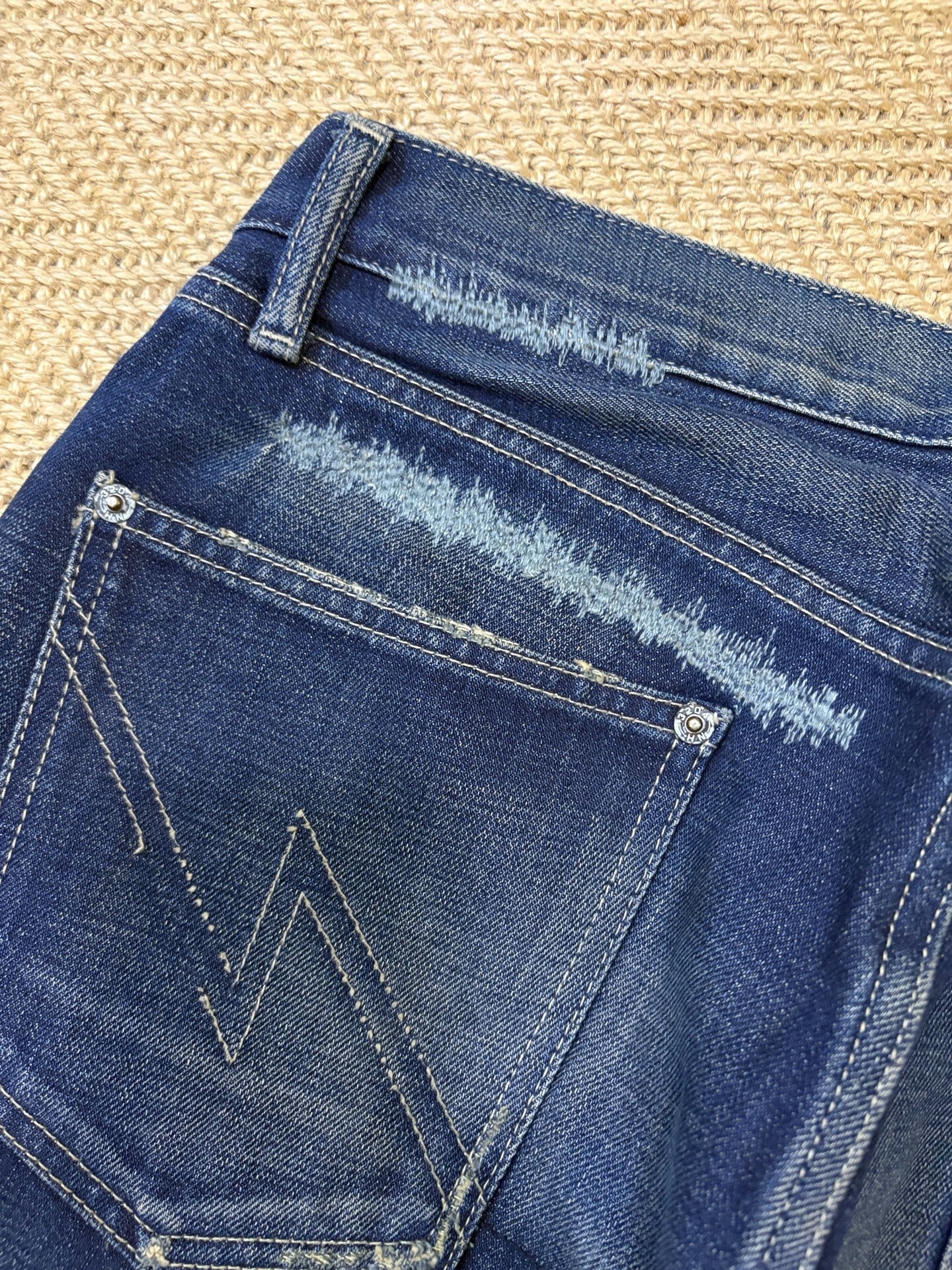 Neighborhood 07 SCAB Distressed Denim Jeans