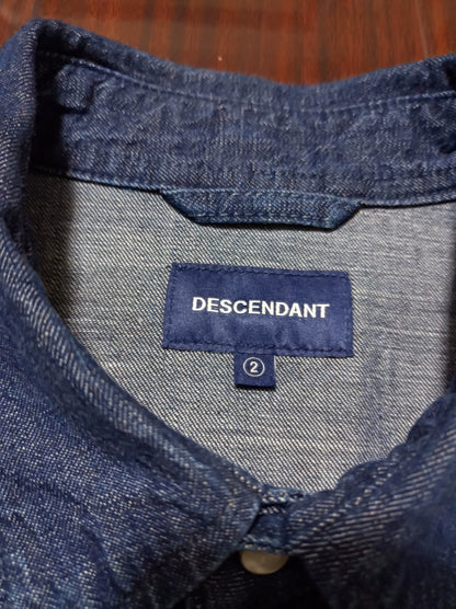 Descendant 18aw Denim Shirt