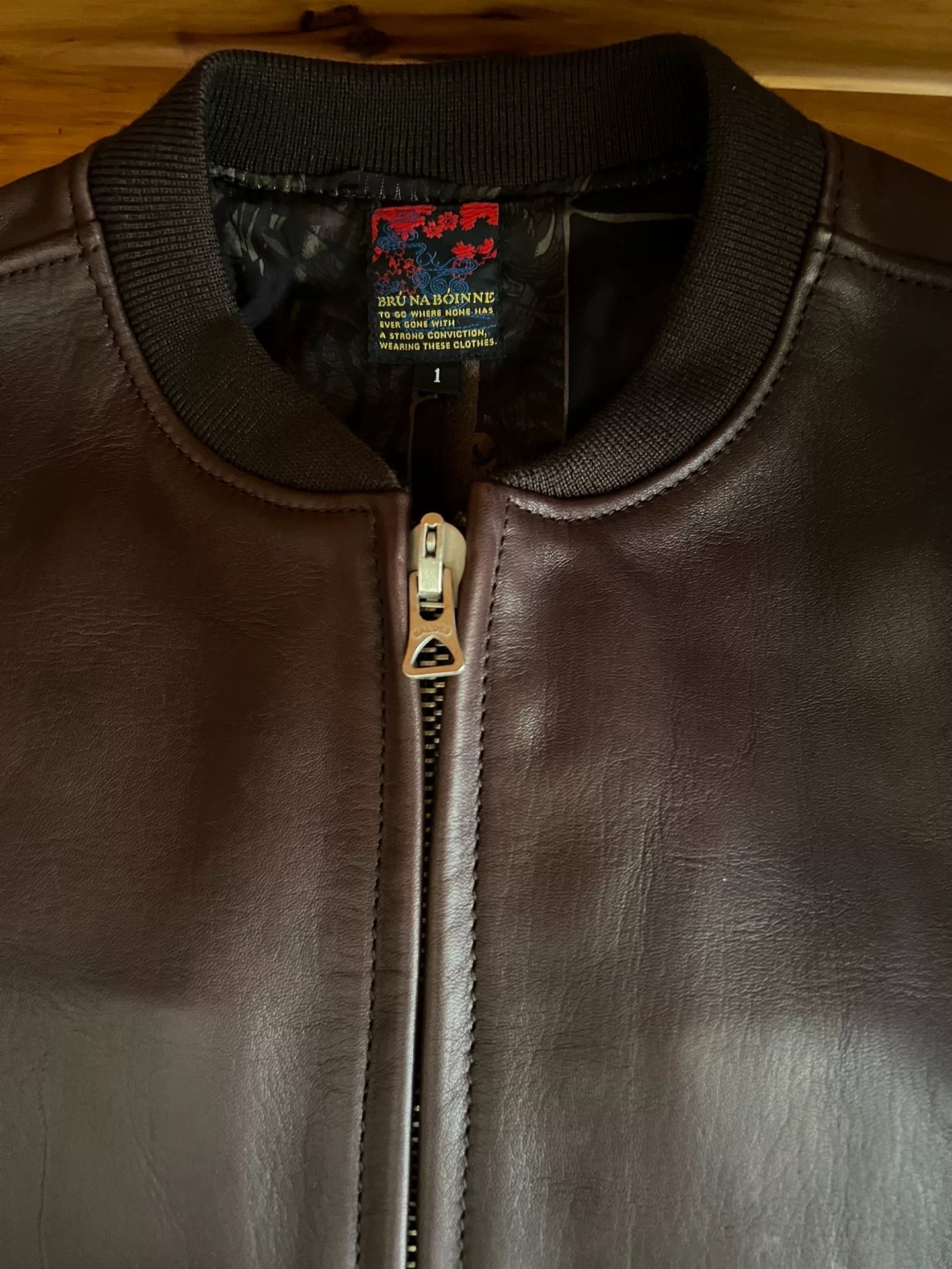 exquisite ma-1 flight jacket in cherry color
