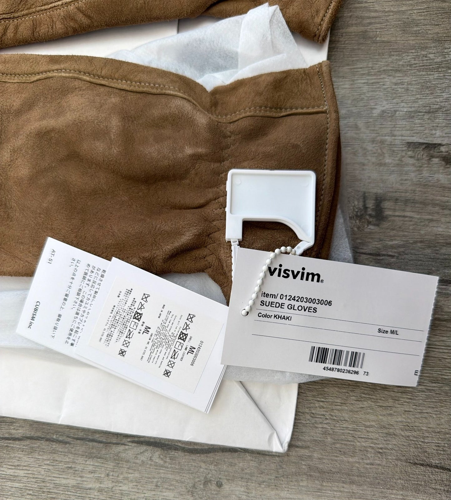 VISVIM 24AW SUEDE GLOVES