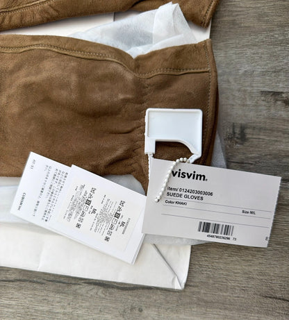 VISVIM 24AW SUEDE GLOVES