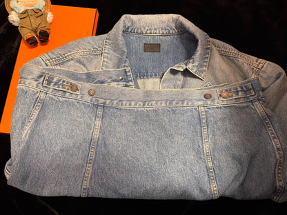 SAINT LAURENT Light Blue Denim Jacket