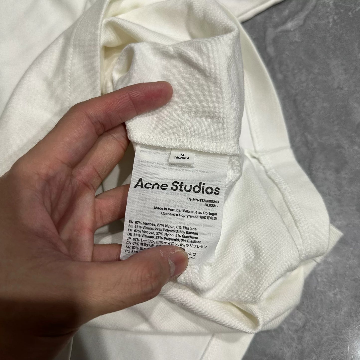 Acne Studios Oversized Short Sleeve T-shirt