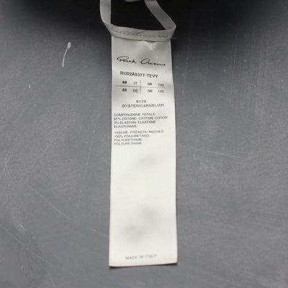 Rick Owens TE PVC Five-Zip Pants