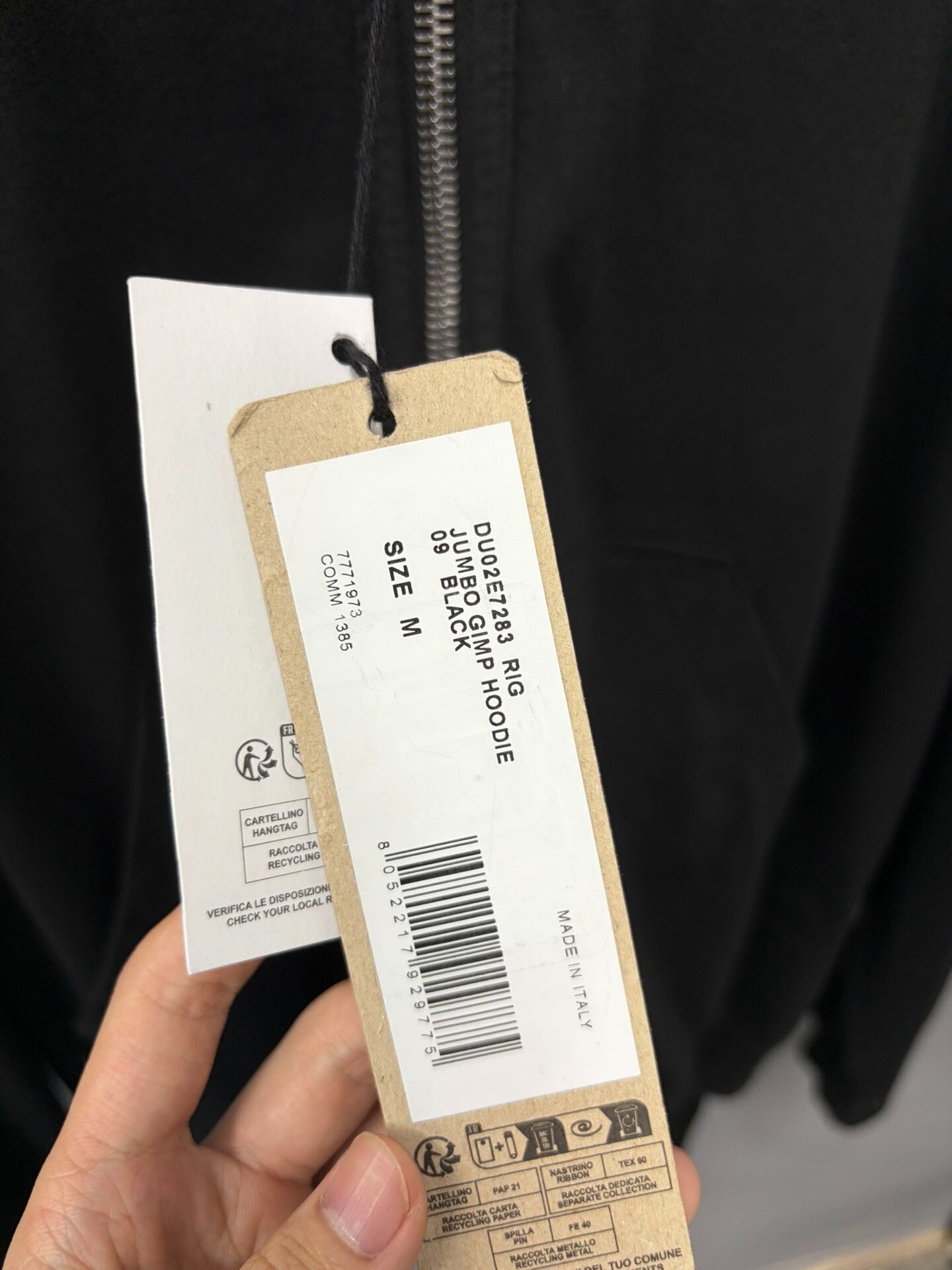 Rick Owens Drkshdw Full-Zip Hooded Jacket