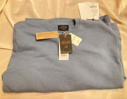 Beams Men's Crewneck Knit Pullover